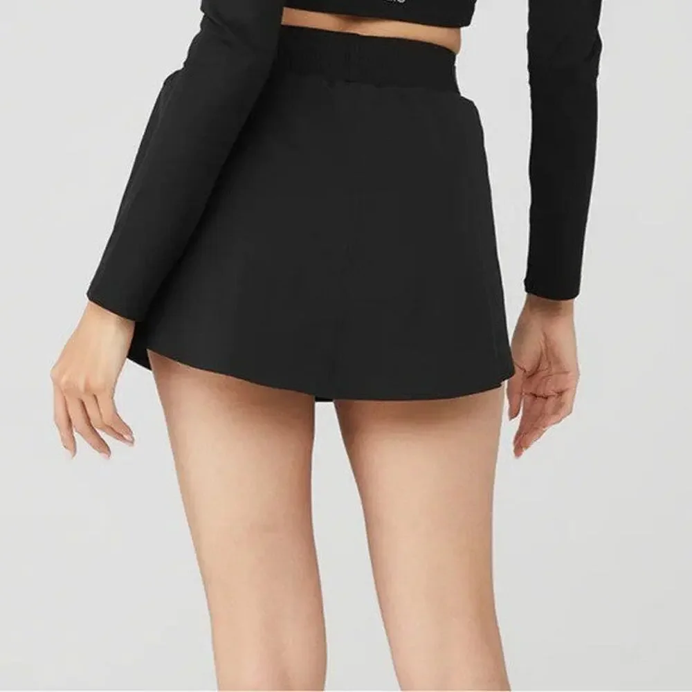 Alo Yoga High Waist Elevation Mini Skirt - XXS
